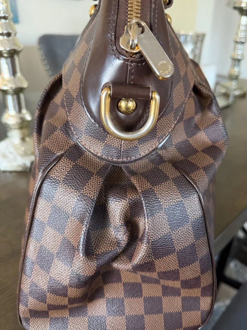 Louis Vuitton Damier Ebene Trevi GM Satchel